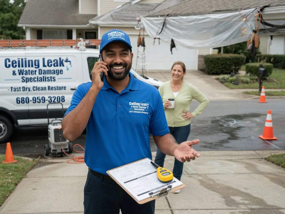 Ceiling Leak Cleanup Ellenburg, NY FAQs